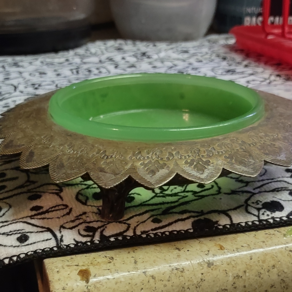 Sunflower ashtray/candy dish - Picture 2 of 3